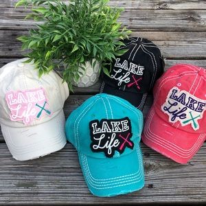 Lake Life - Baseball Cap or Hat - 4 Colors!